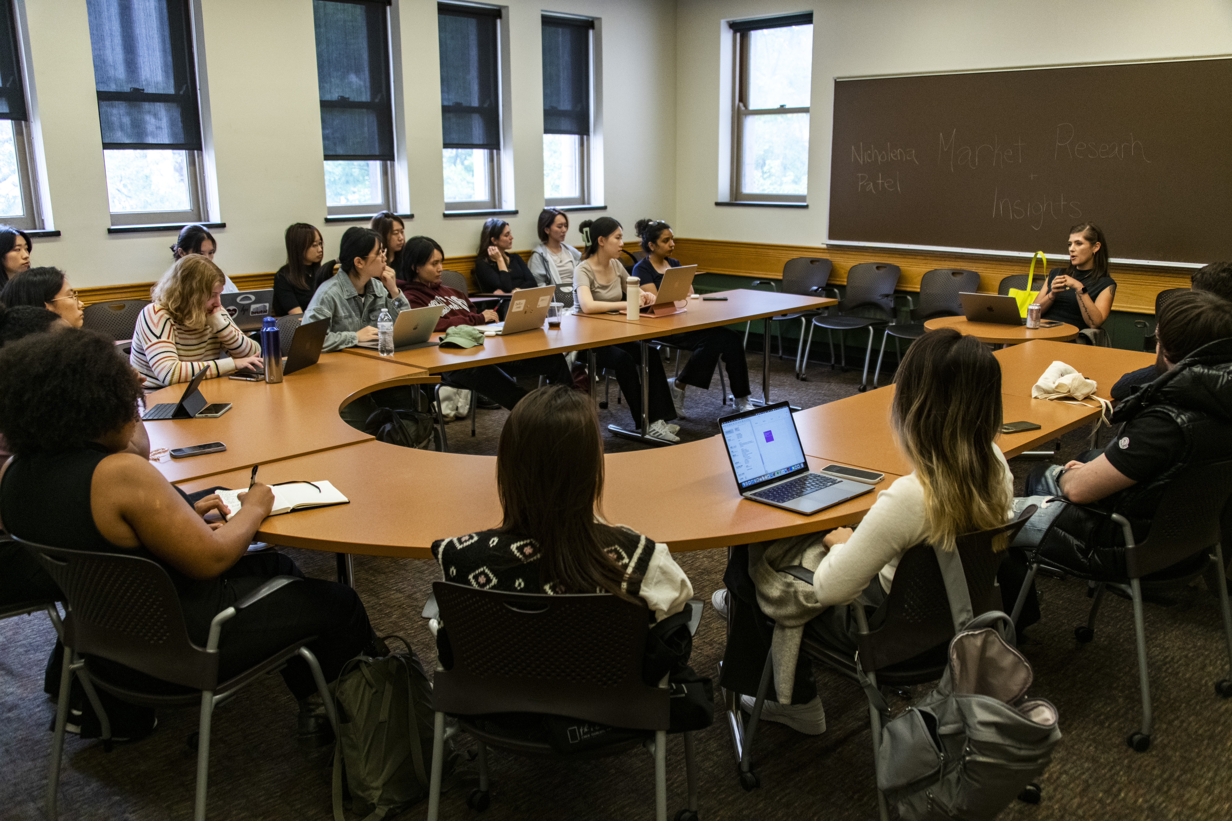 Students participate in UC SSD MA Industry Showcase